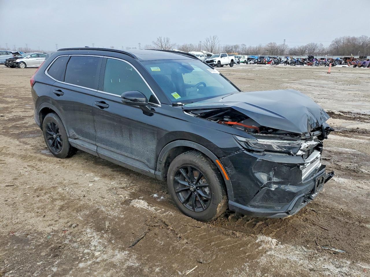 2025 Honda Cr-v Sport Black vin: 7FARS6H59SE103642