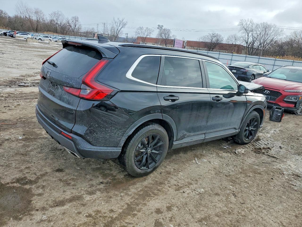 2025 Honda Cr-v Sport Black vin: 7FARS6H59SE103642