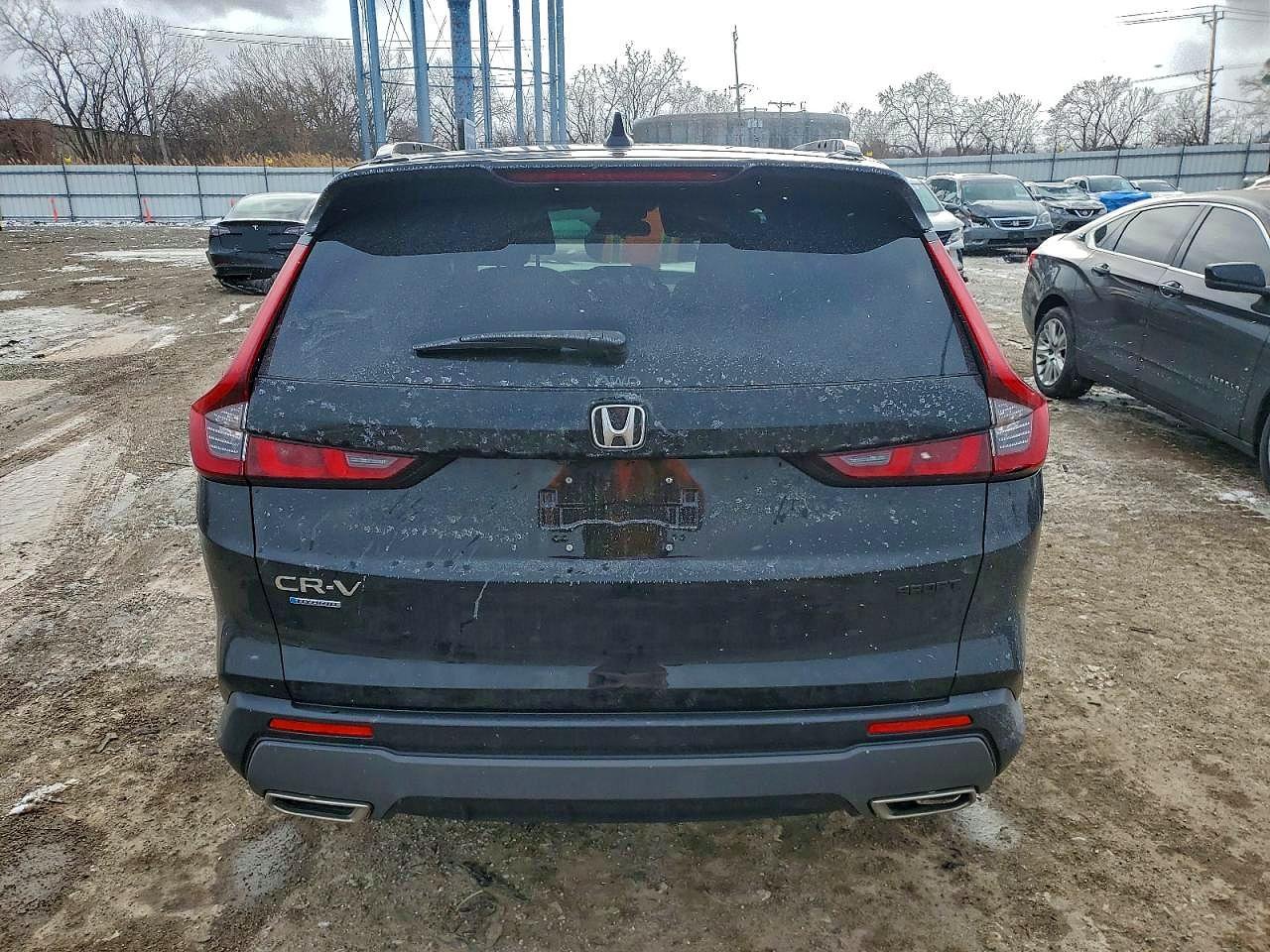2025 Honda Cr-v Sport Black vin: 7FARS6H59SE103642