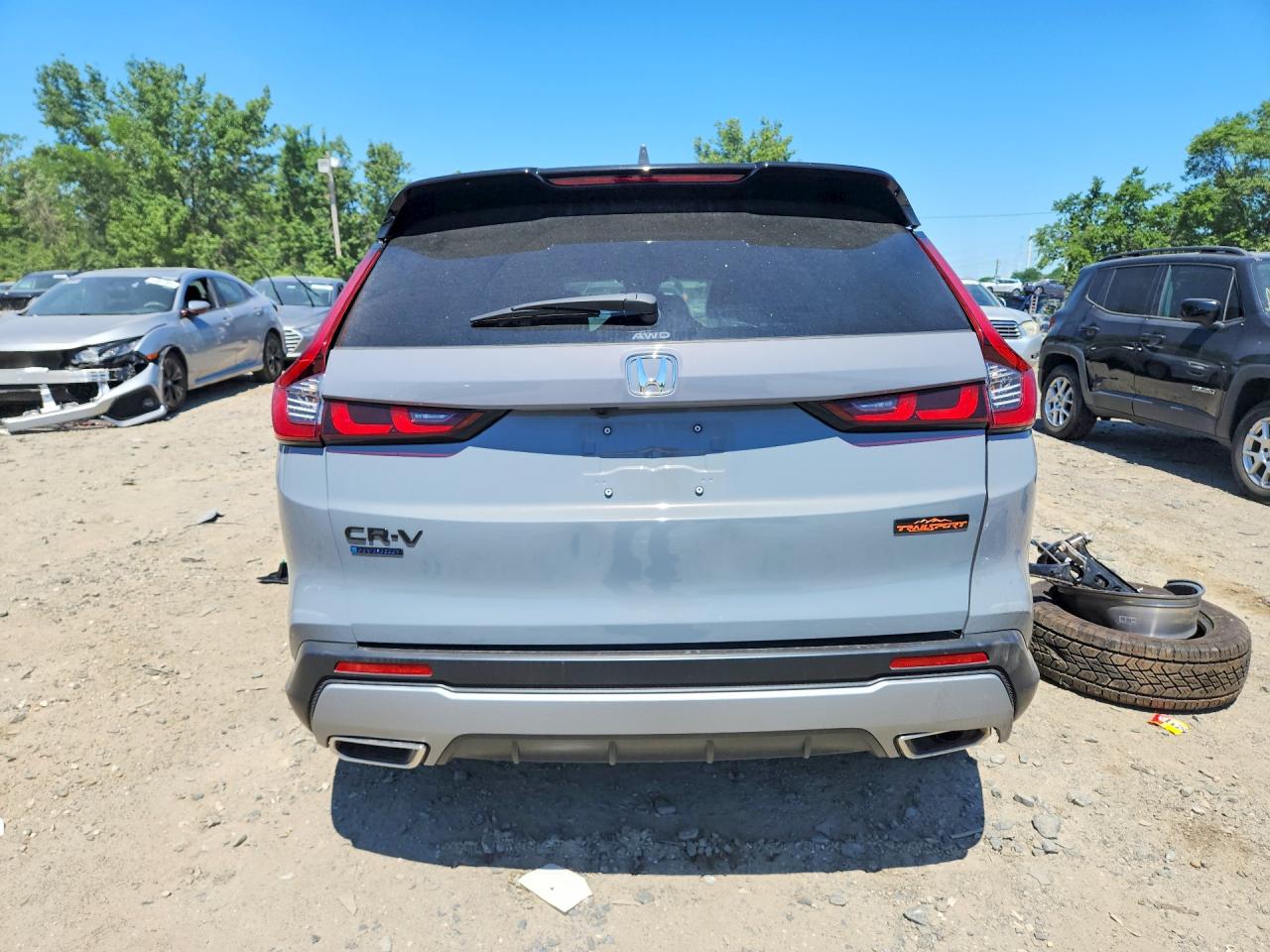 2026 Honda Cr-v Trailsport Серый vin: 7FARS6H60TE044670