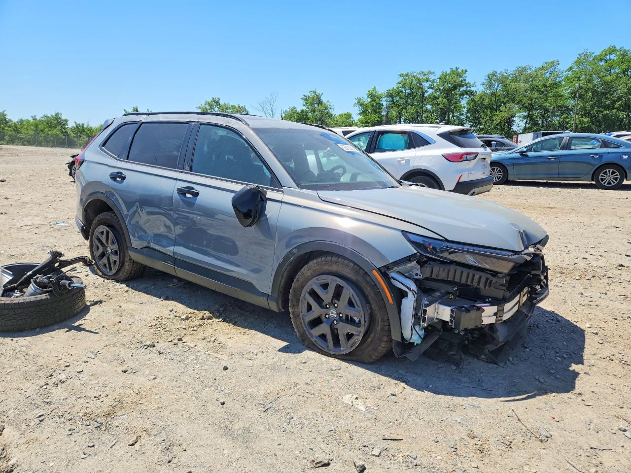 2026 Honda Cr-v Trailsport Серый vin: 7FARS6H60TE044670