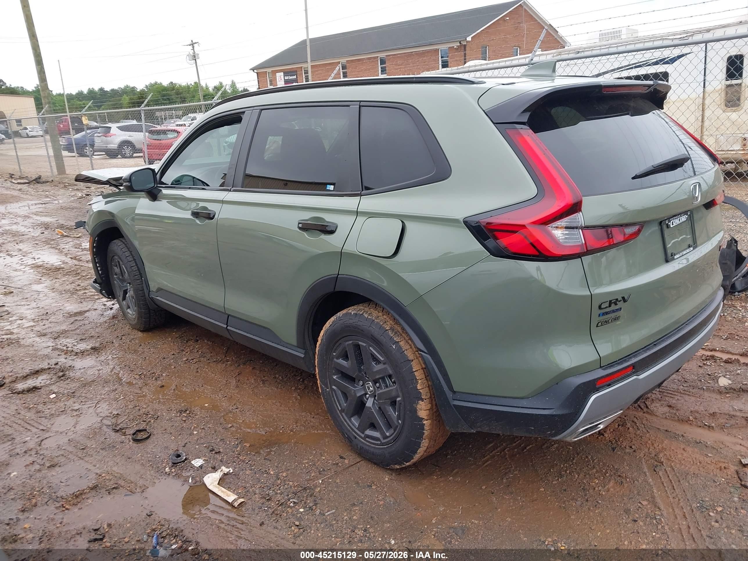 2026 Honda Cr-v Hybrid Awd Trailsport Green vin: 7FARS6H62TE028177