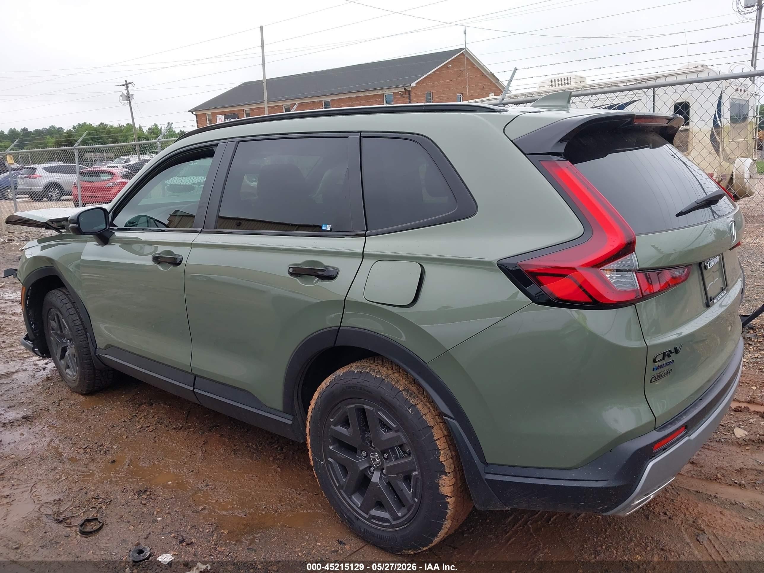 2026 Honda Cr-v Hybrid Awd Trailsport Green vin: 7FARS6H62TE028177