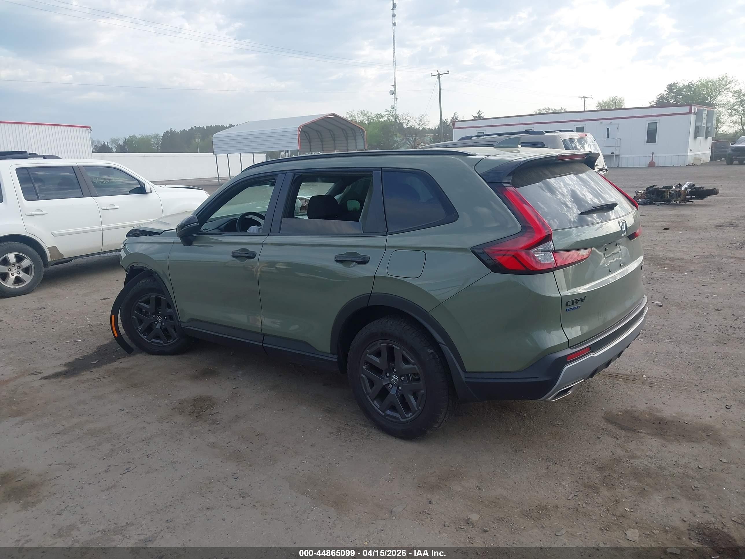 2026 Honda Cr-v Hybrid Awd Trailsport Green vin: 7FARS6H63TE007757
