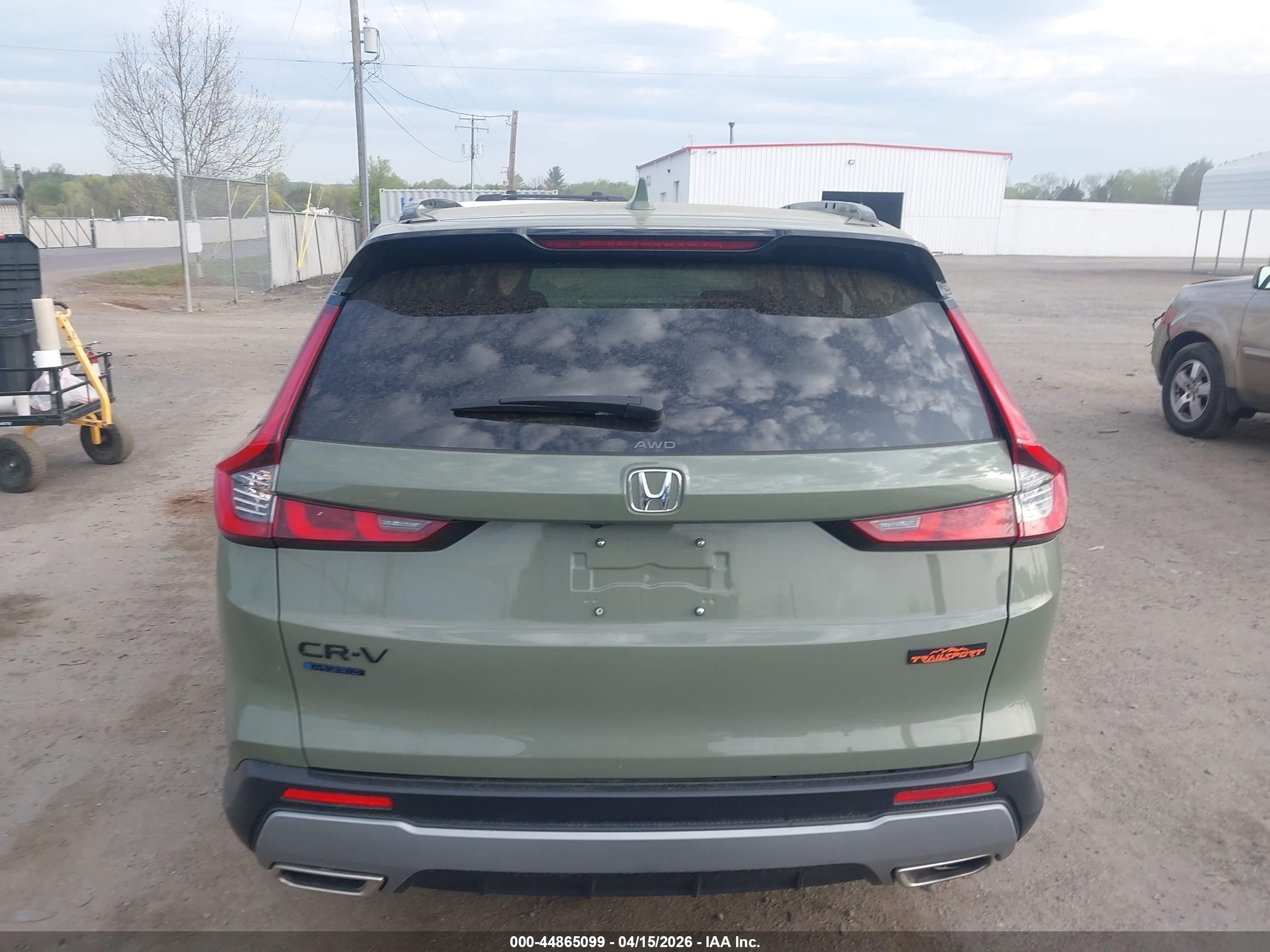 2026 Honda Cr-v Hybrid Awd Trailsport Green vin: 7FARS6H63TE007757