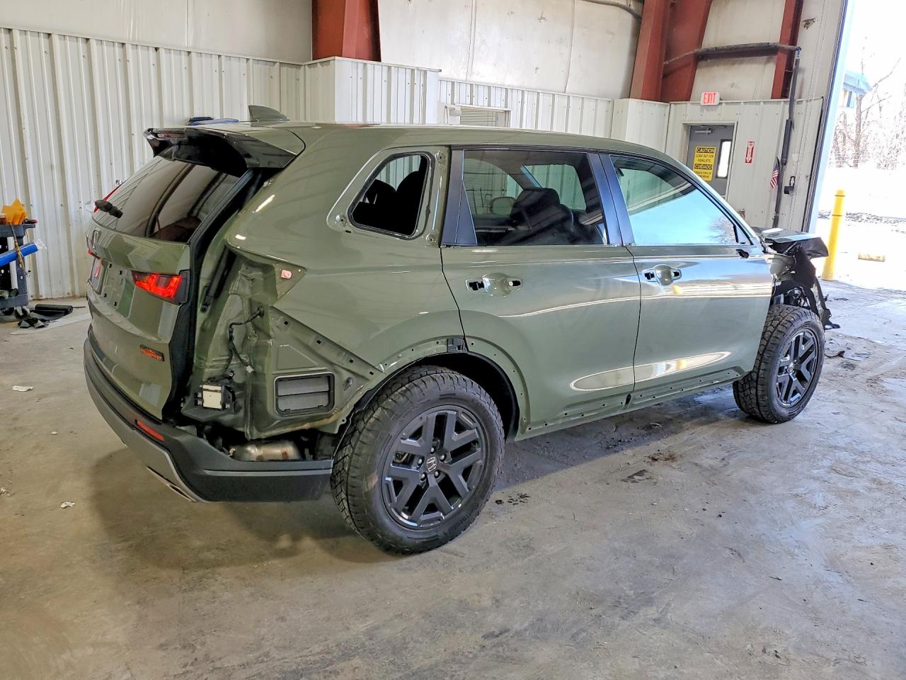 2026 Honda Cr-v Trailsport Green vin: 7FARS6H68TE046988