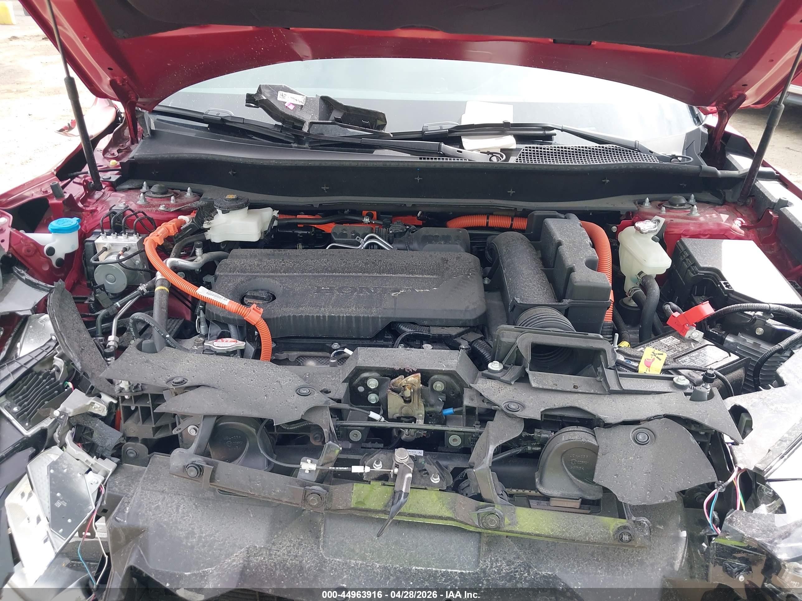 2026 Honda Cr-v Hybrid Awd Trailsport Red vin: 7FARS6H69TE034400