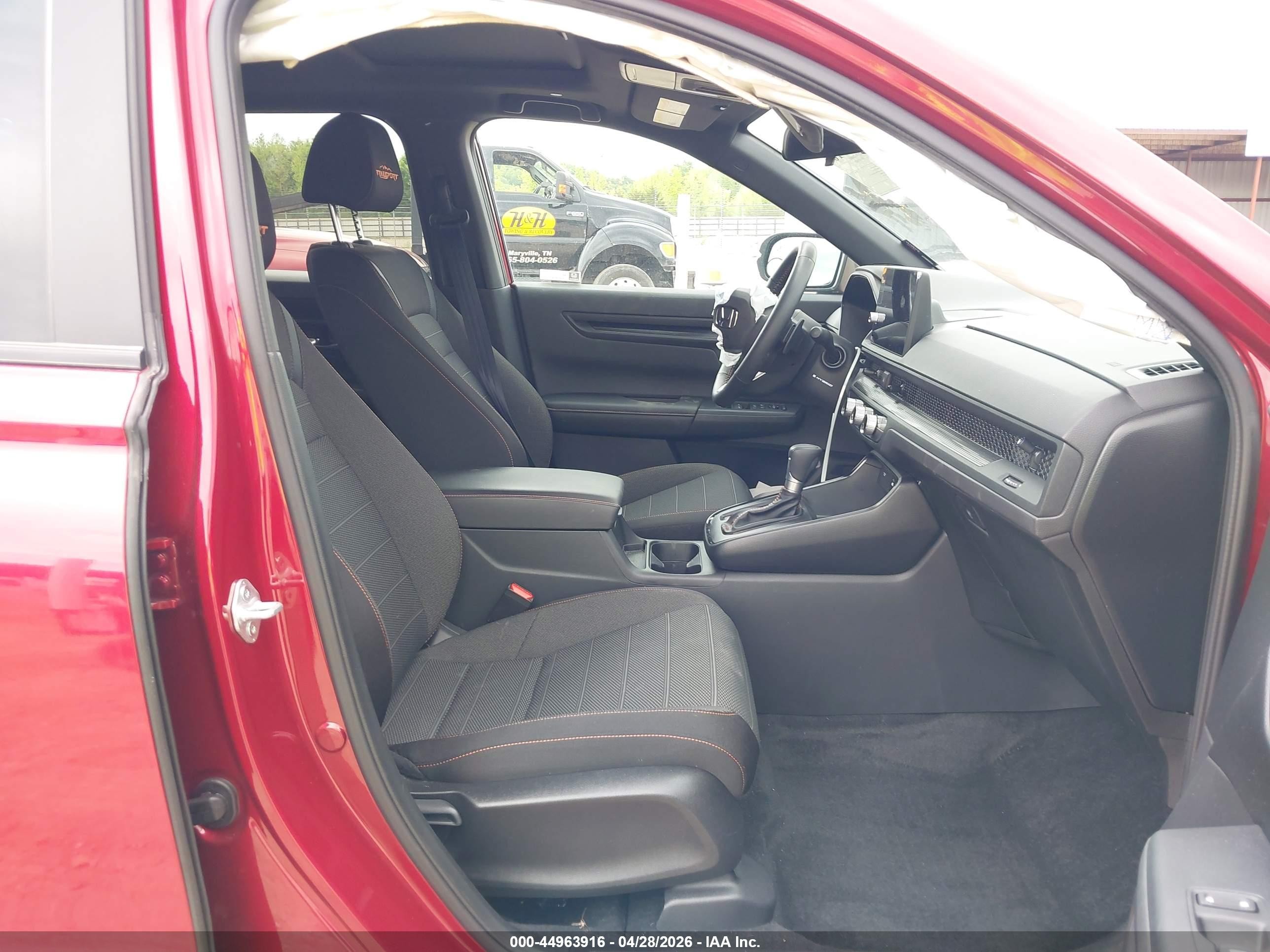 2026 Honda Cr-v Hybrid Awd Trailsport Red vin: 7FARS6H69TE034400