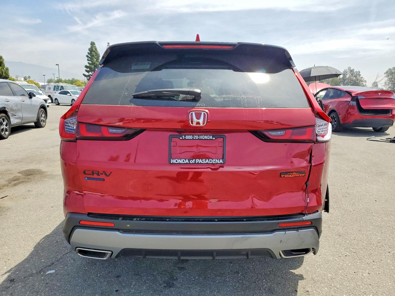 2026 Honda Cr-v Trailsport Red vin: 7FARS6H6XTE033045