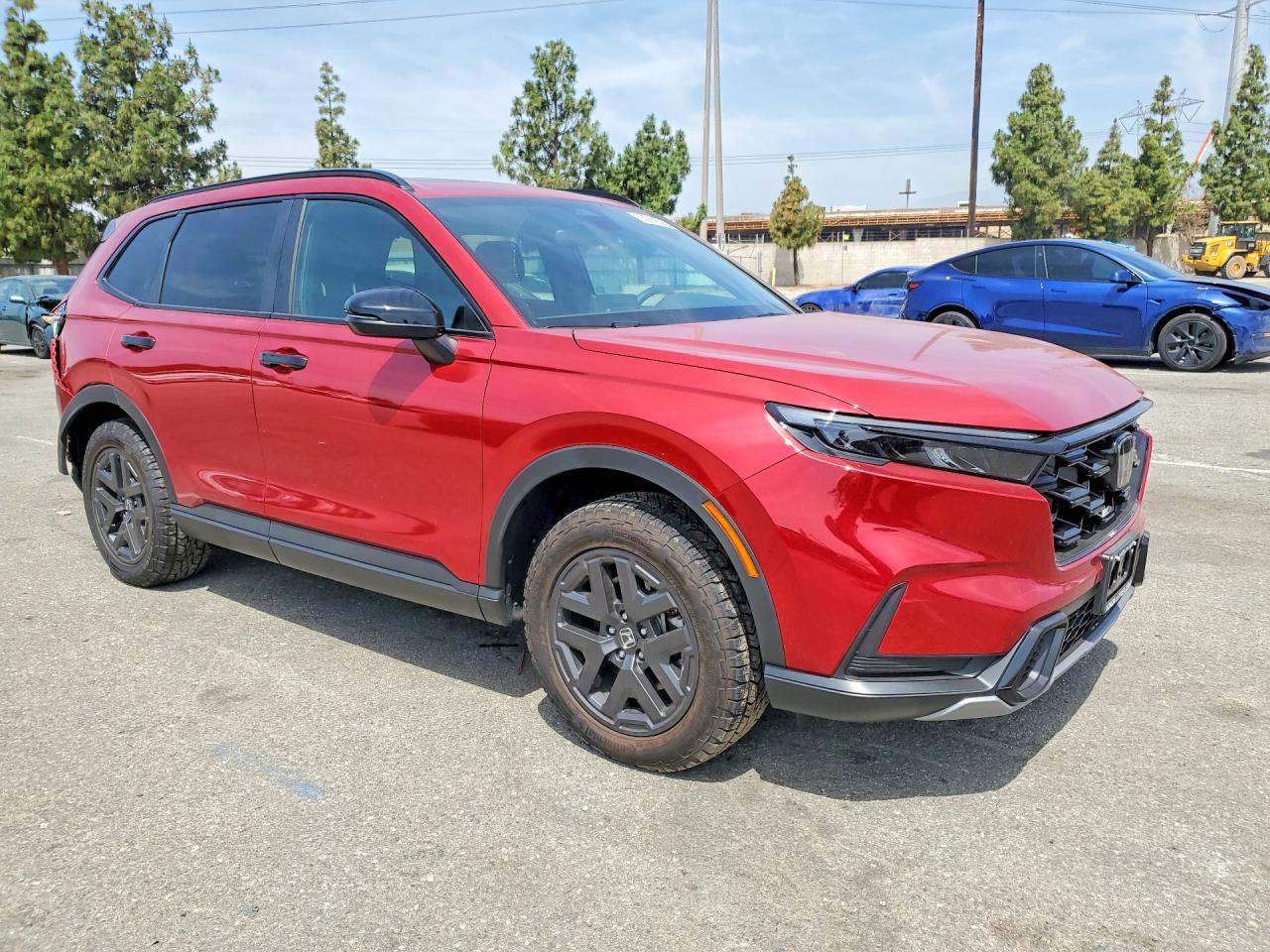 2026 Honda Cr-v Trailsport Red vin: 7FARS6H6XTE033045