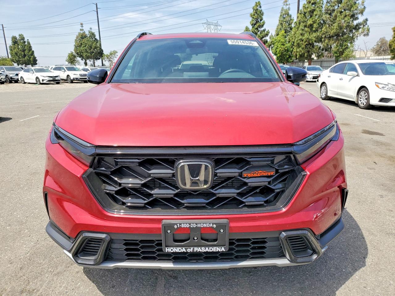 2026 Honda Cr-v Trailsport Red vin: 7FARS6H6XTE033045