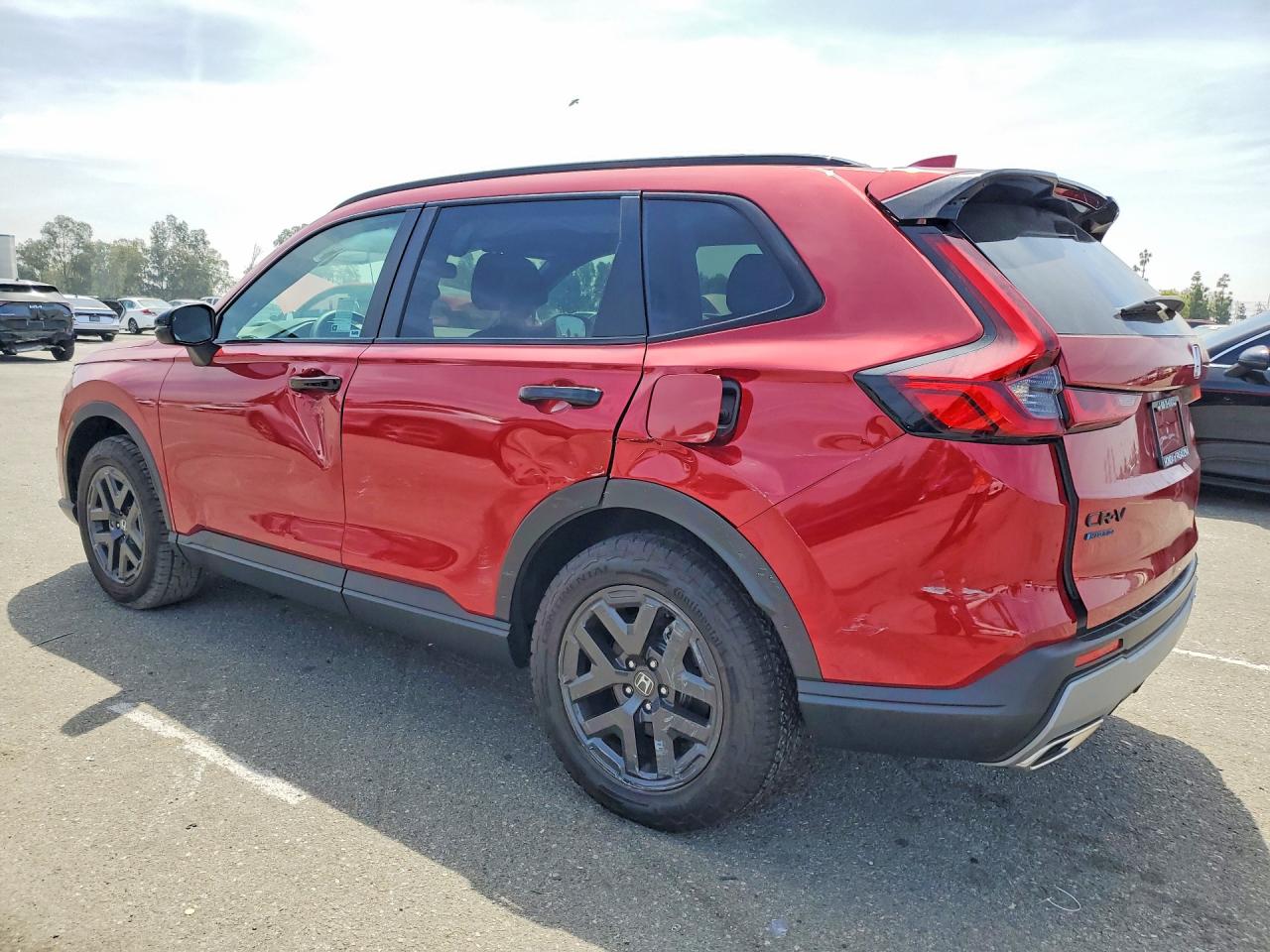 2026 Honda Cr-v Trailsport Red vin: 7FARS6H6XTE033045