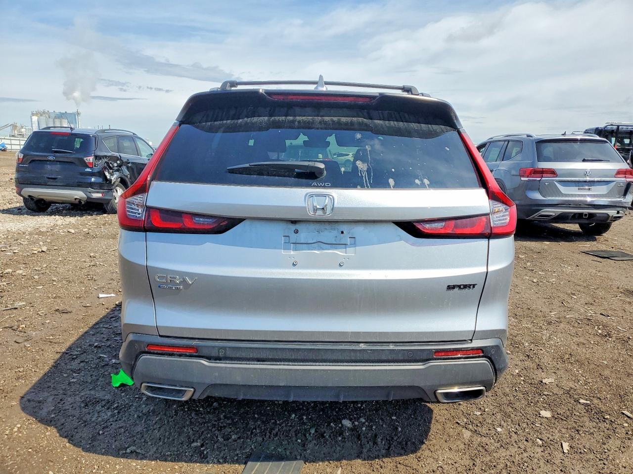 2025 Honda Cr-v Sport-l Silver vin: 7FARS6H81SE033547