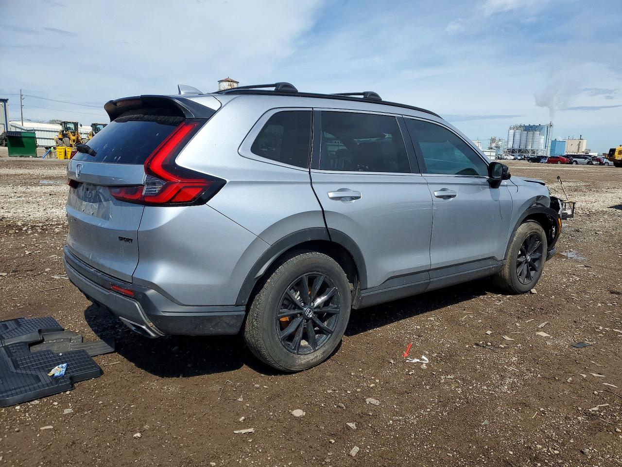 2025 Honda Cr-v Sport-l Silver vin: 7FARS6H81SE033547