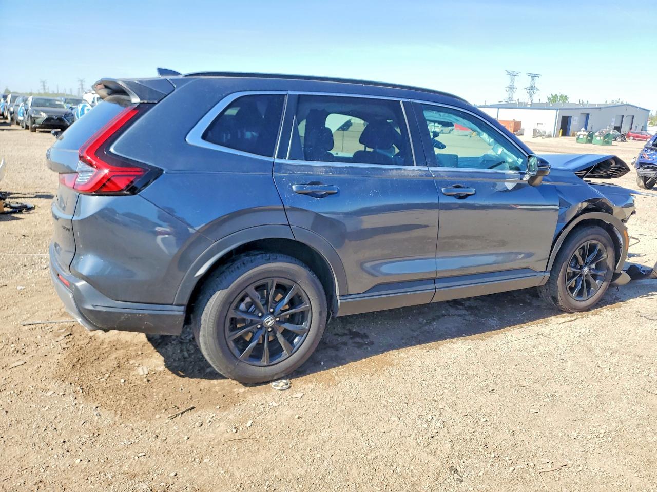 2025 Honda Cr-v Sport-l Gray vin: 7FARS6H81SE059145