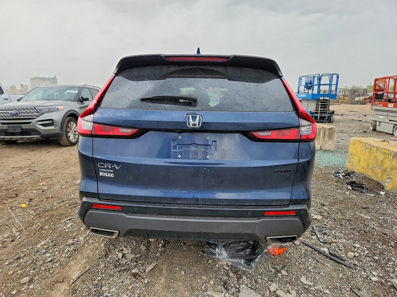 2024 Honda Cr-v Sport-l Blue vin: 7FARS6H82RE074991