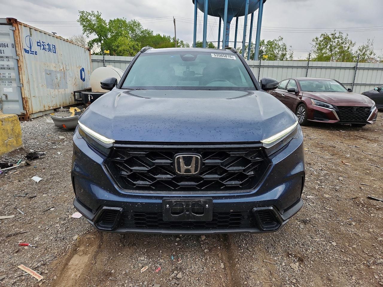2024 Honda Cr-v Sport-l Blue vin: 7FARS6H82RE074991