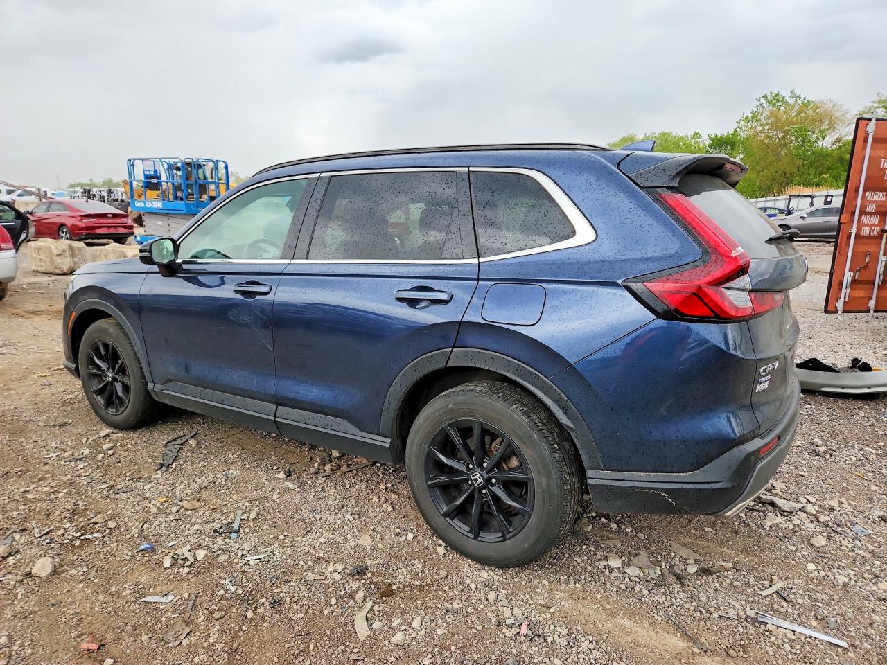 2024 Honda Cr-v Sport-l Blue vin: 7FARS6H82RE074991