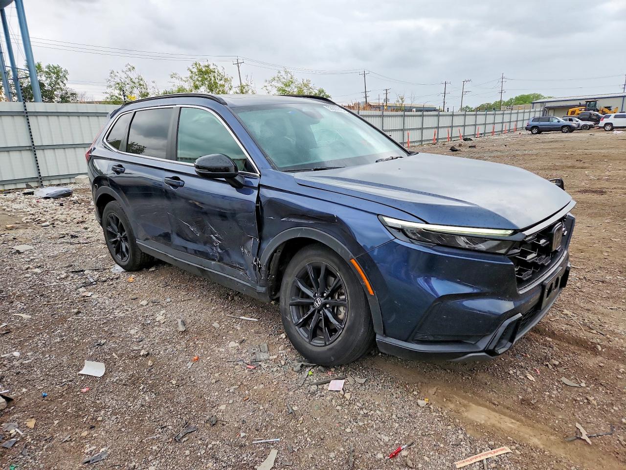 2024 Honda Cr-v Sport-l Blue vin: 7FARS6H82RE074991
