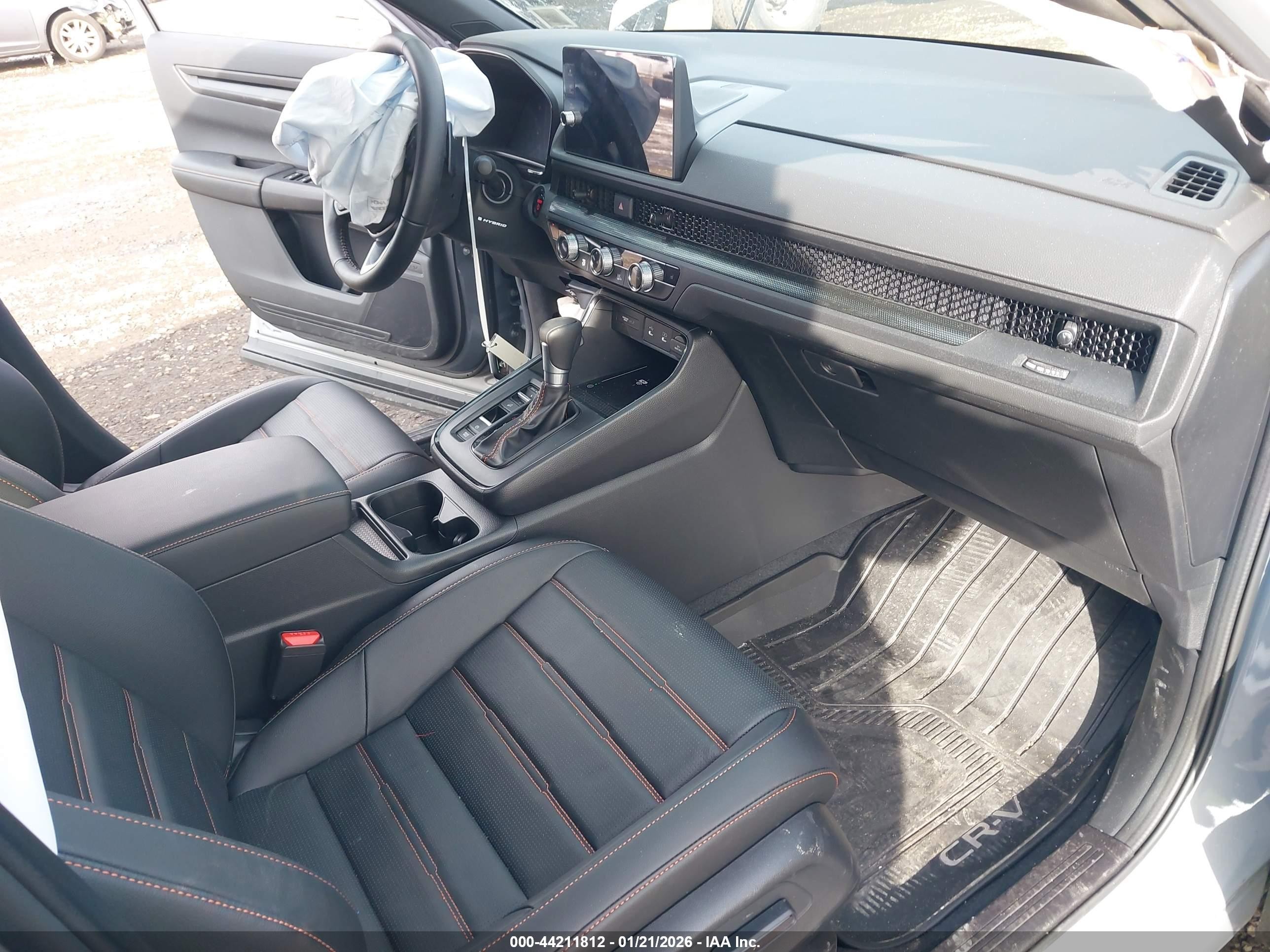 2026 Honda Cr-v Hybrid Awd Sport-l Gray vin: 7FARS6H83TE065398