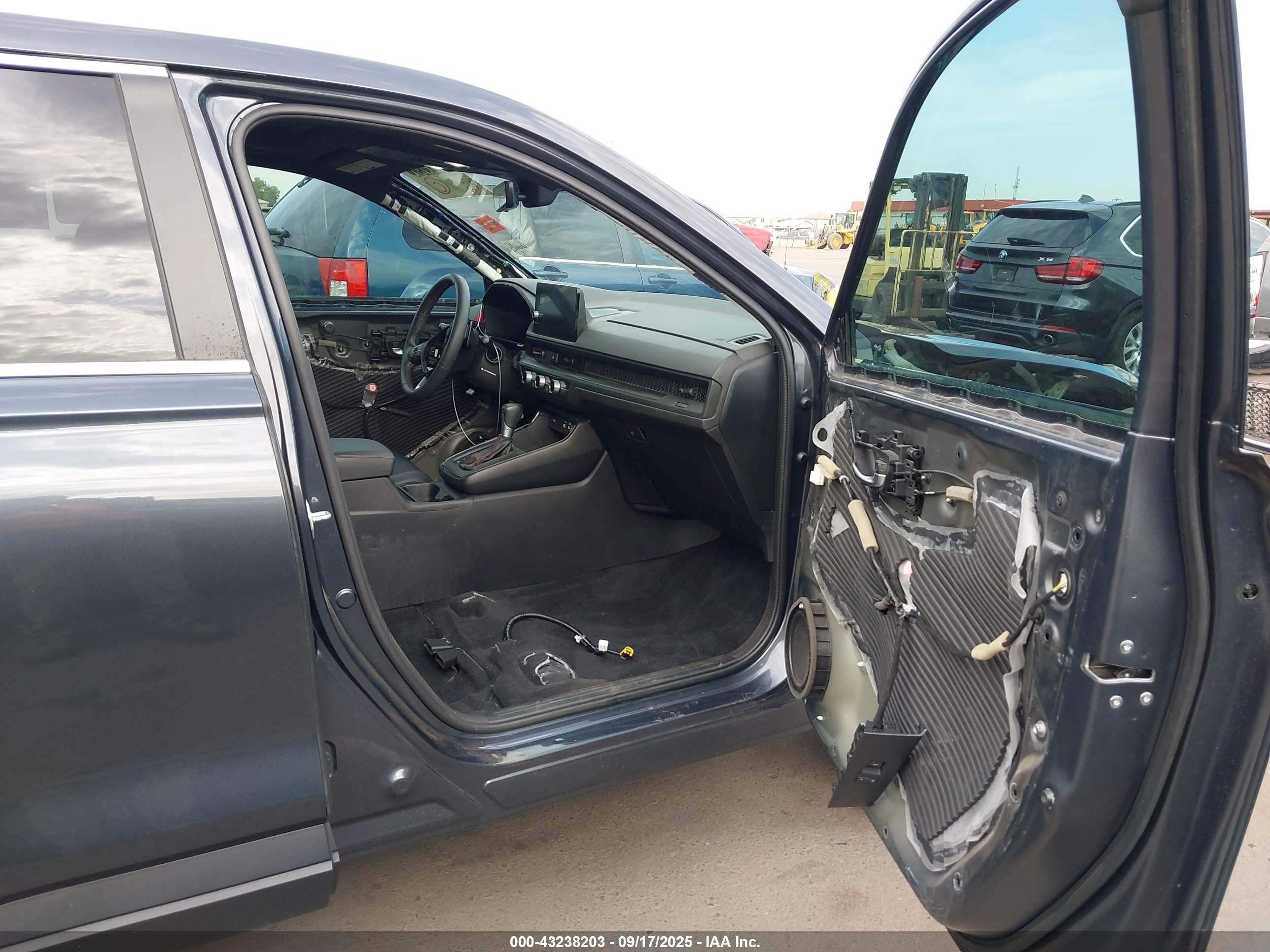 2024 Honda Cr-v Hybrid Sport-l Серый vin: 7FARS6H86RE059927