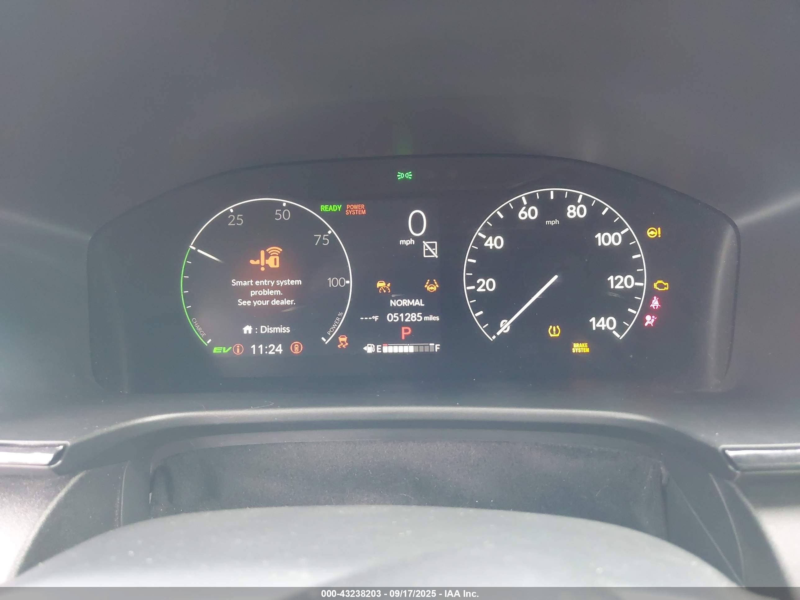 2024 Honda Cr-v Hybrid Sport-l Серый vin: 7FARS6H86RE059927