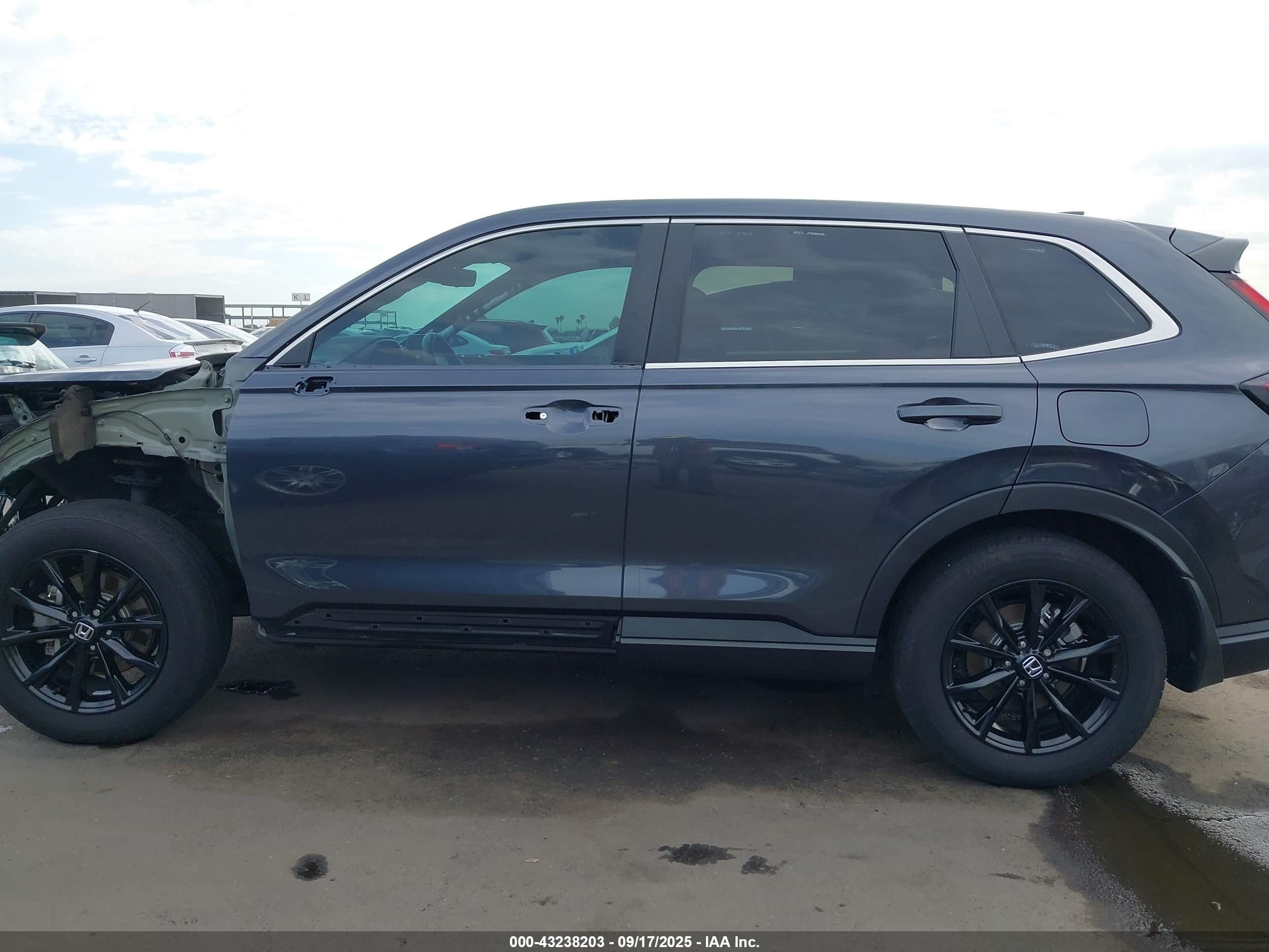 2024 Honda Cr-v Hybrid Sport-l Серый vin: 7FARS6H86RE059927