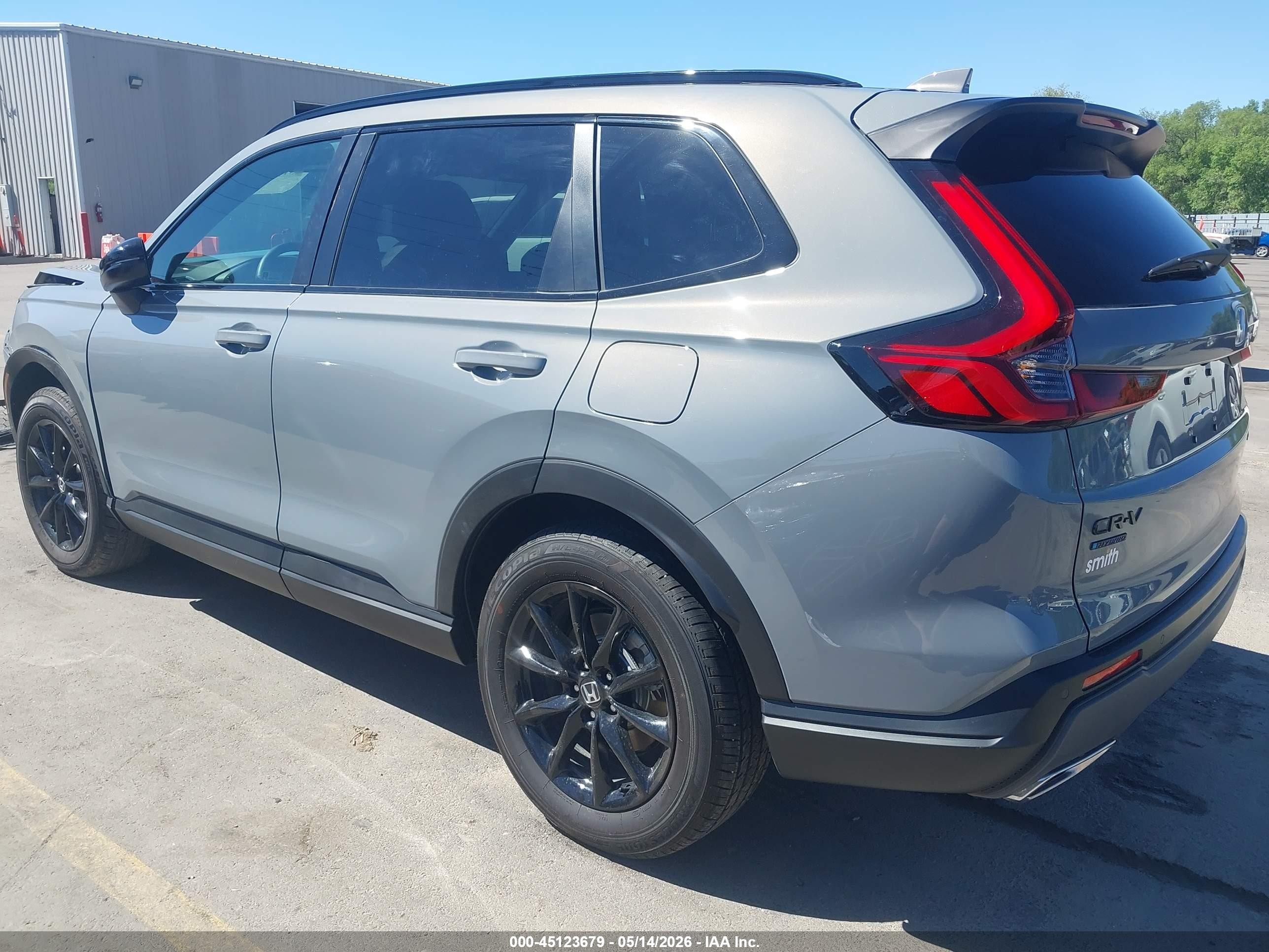 2026 Honda Cr-v Hybrid Awd Sport-l Pewter vin: 7FARS6H86TE065394