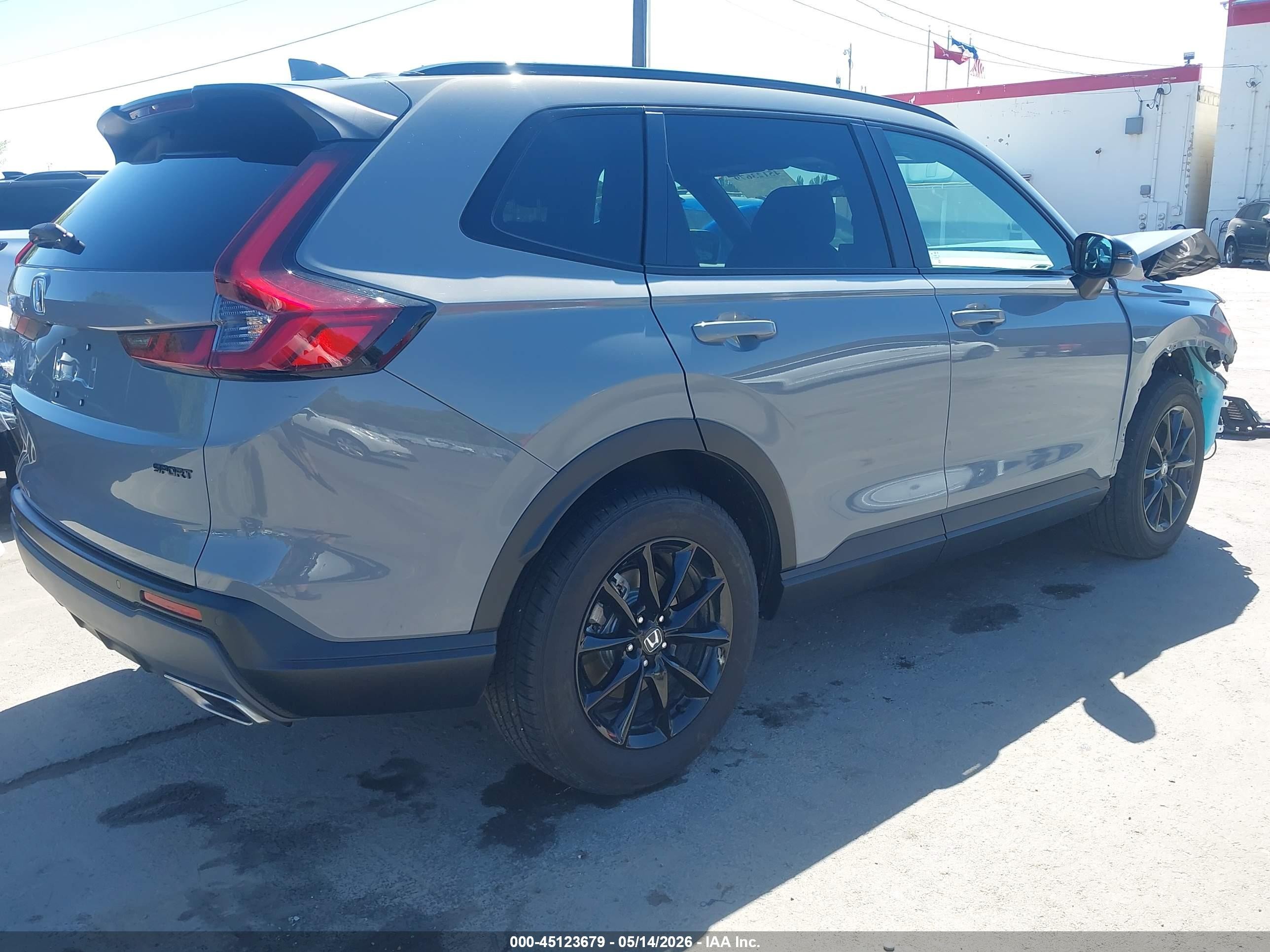 2026 Honda Cr-v Hybrid Awd Sport-l Pewter vin: 7FARS6H86TE065394
