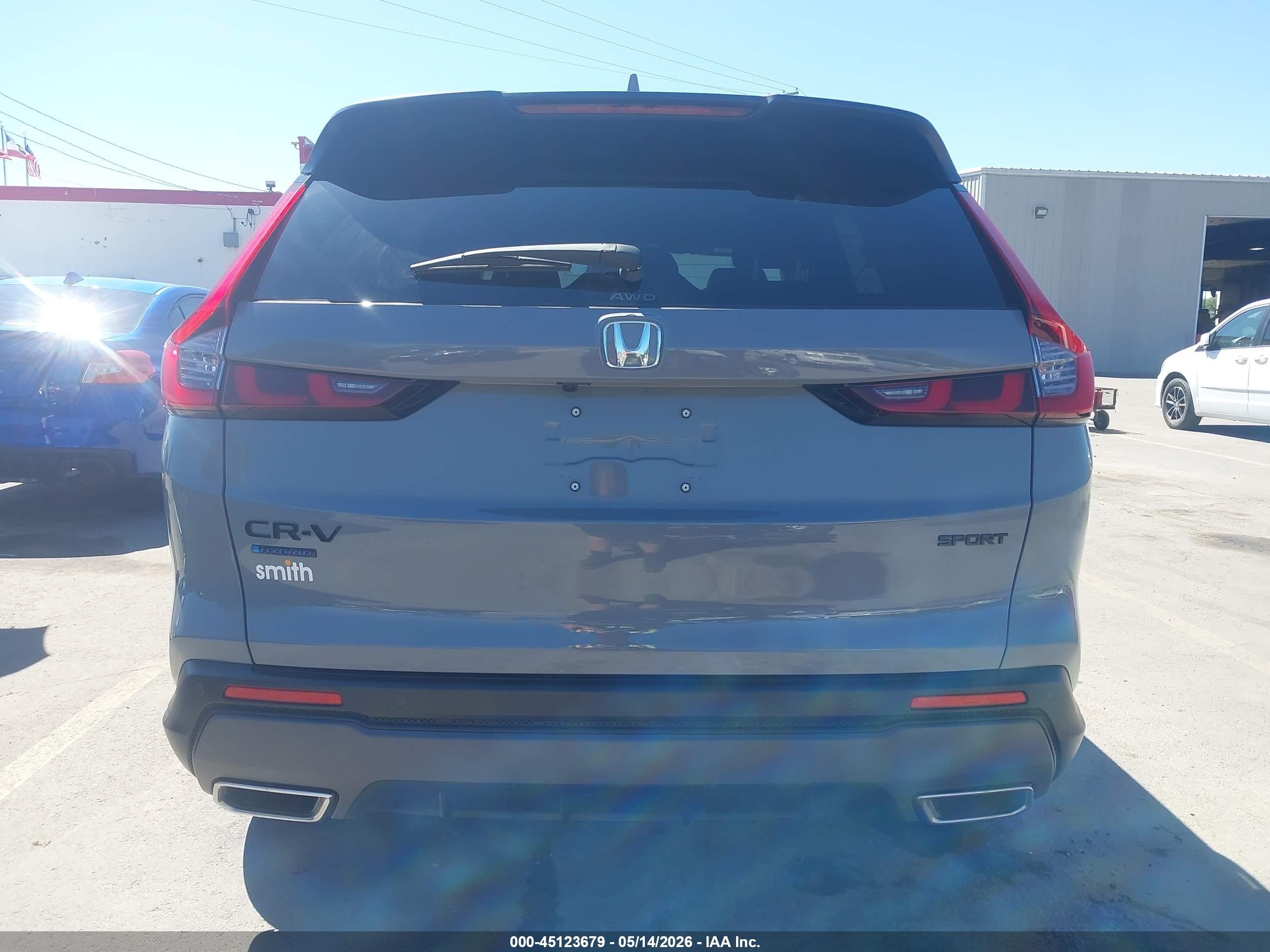 2026 Honda Cr-v Hybrid Awd Sport-l Pewter vin: 7FARS6H86TE065394