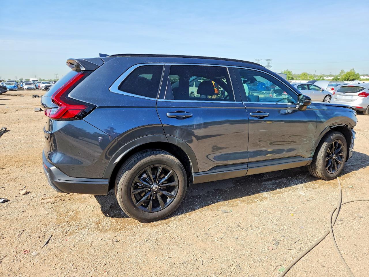 2025 Honda Cr-v Sport-l Gray vin: 7FARS6H87SE033424