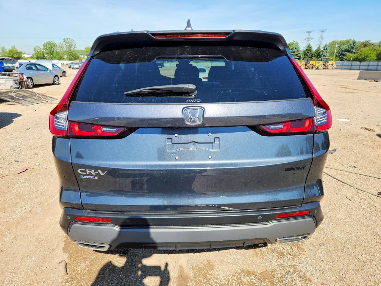 2025 Honda Cr-v Sport-l Gray vin: 7FARS6H87SE033424
