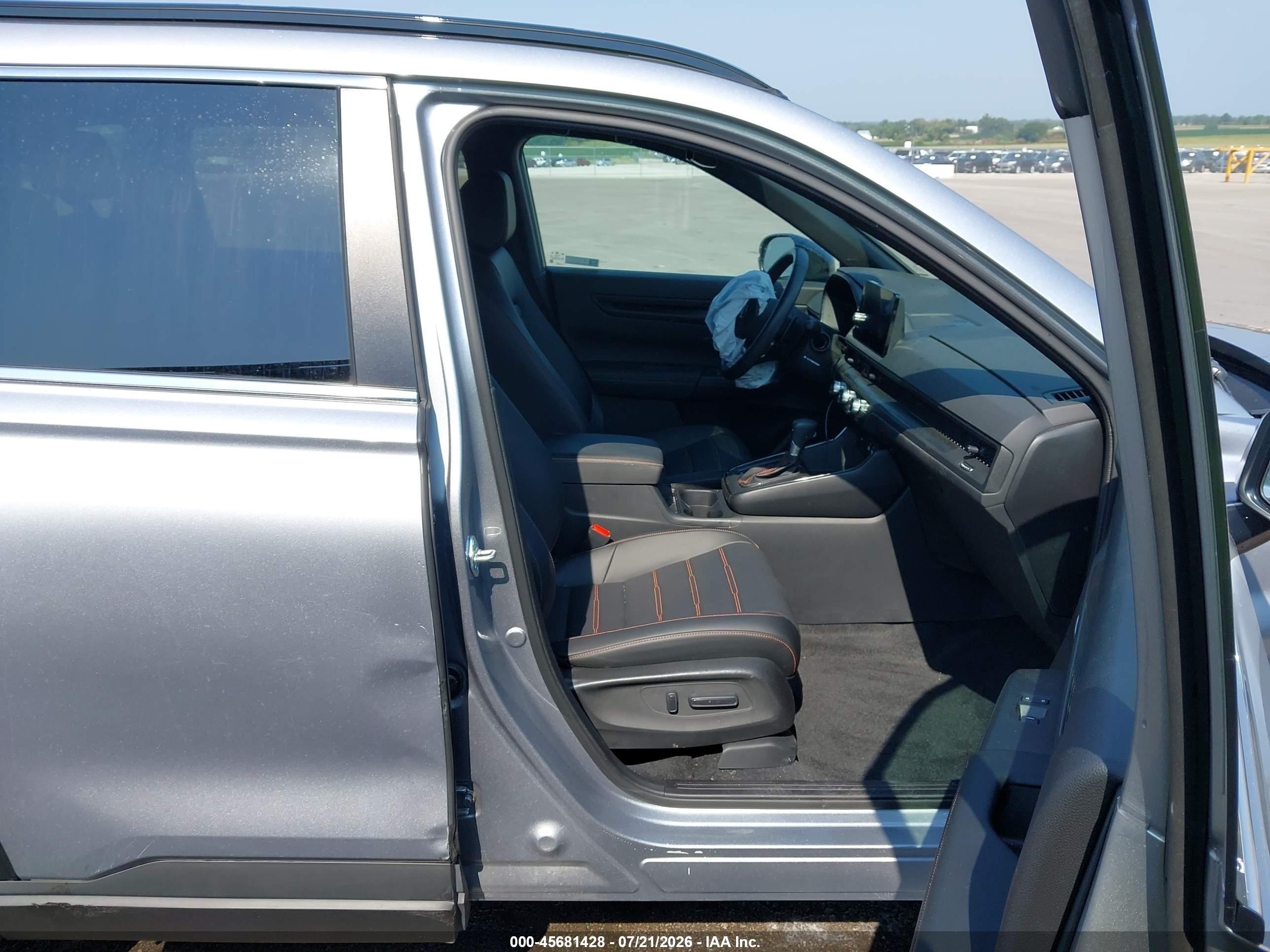 2025 Honda Cr-v Hybrid Sport-l Silver vin: 7FARS6H87SE099231