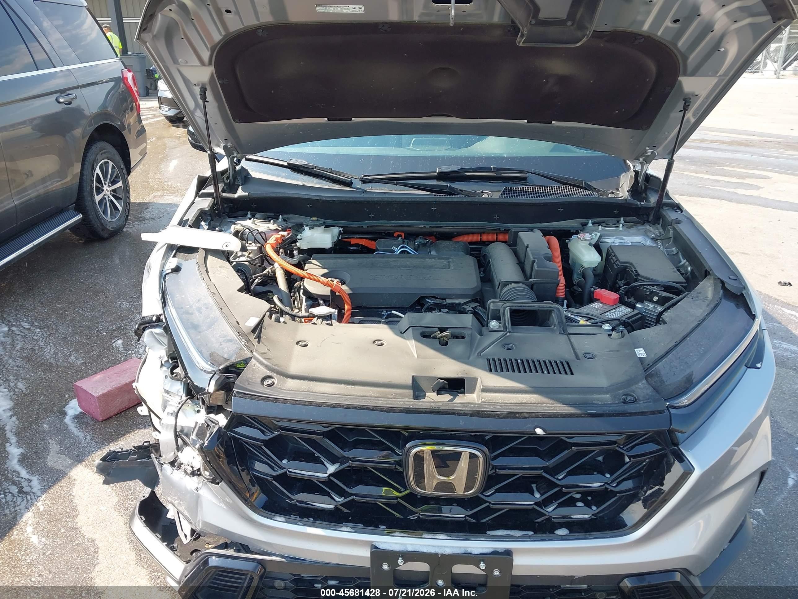 2025 Honda Cr-v Hybrid Sport-l Silver vin: 7FARS6H87SE099231