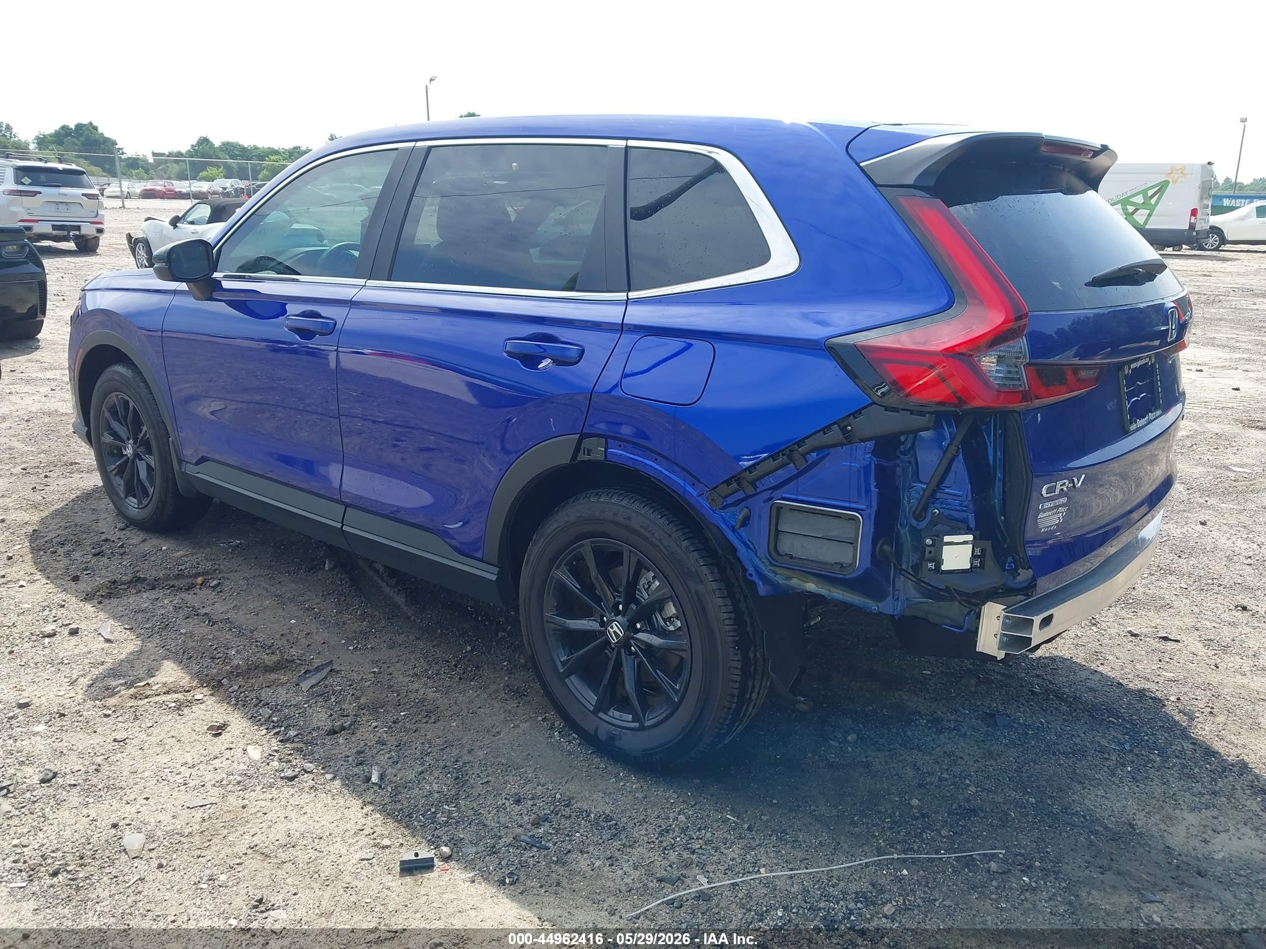 2025 Honda Cr-v Hybrid Sport-l Blue vin: 7FARS6H88SE037353