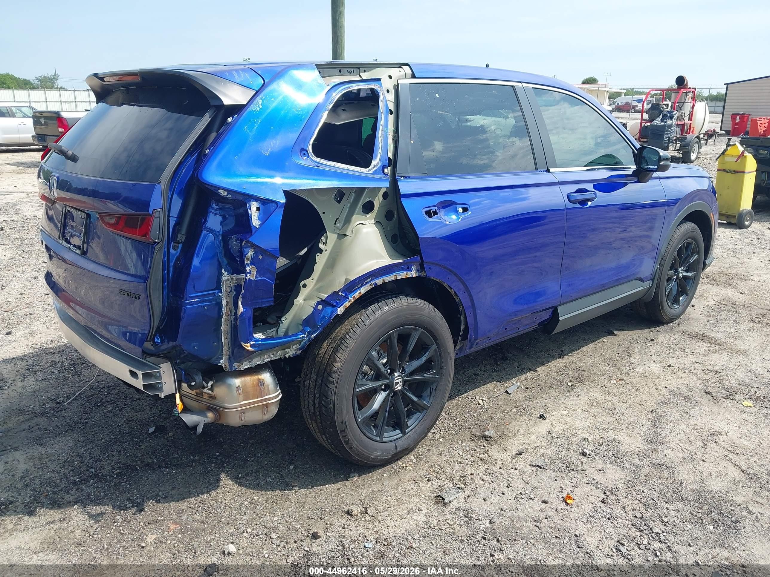 2025 Honda Cr-v Hybrid Sport-l Blue vin: 7FARS6H88SE037353