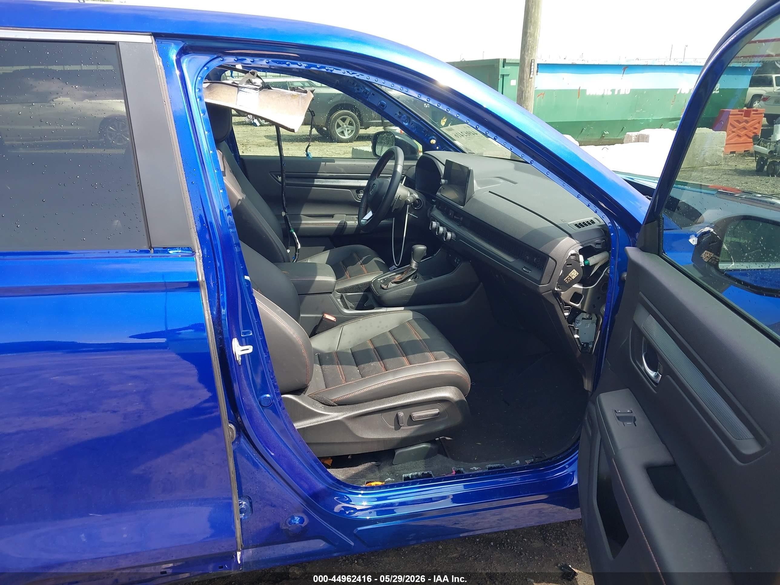 2025 Honda Cr-v Hybrid Sport-l Blue vin: 7FARS6H88SE037353