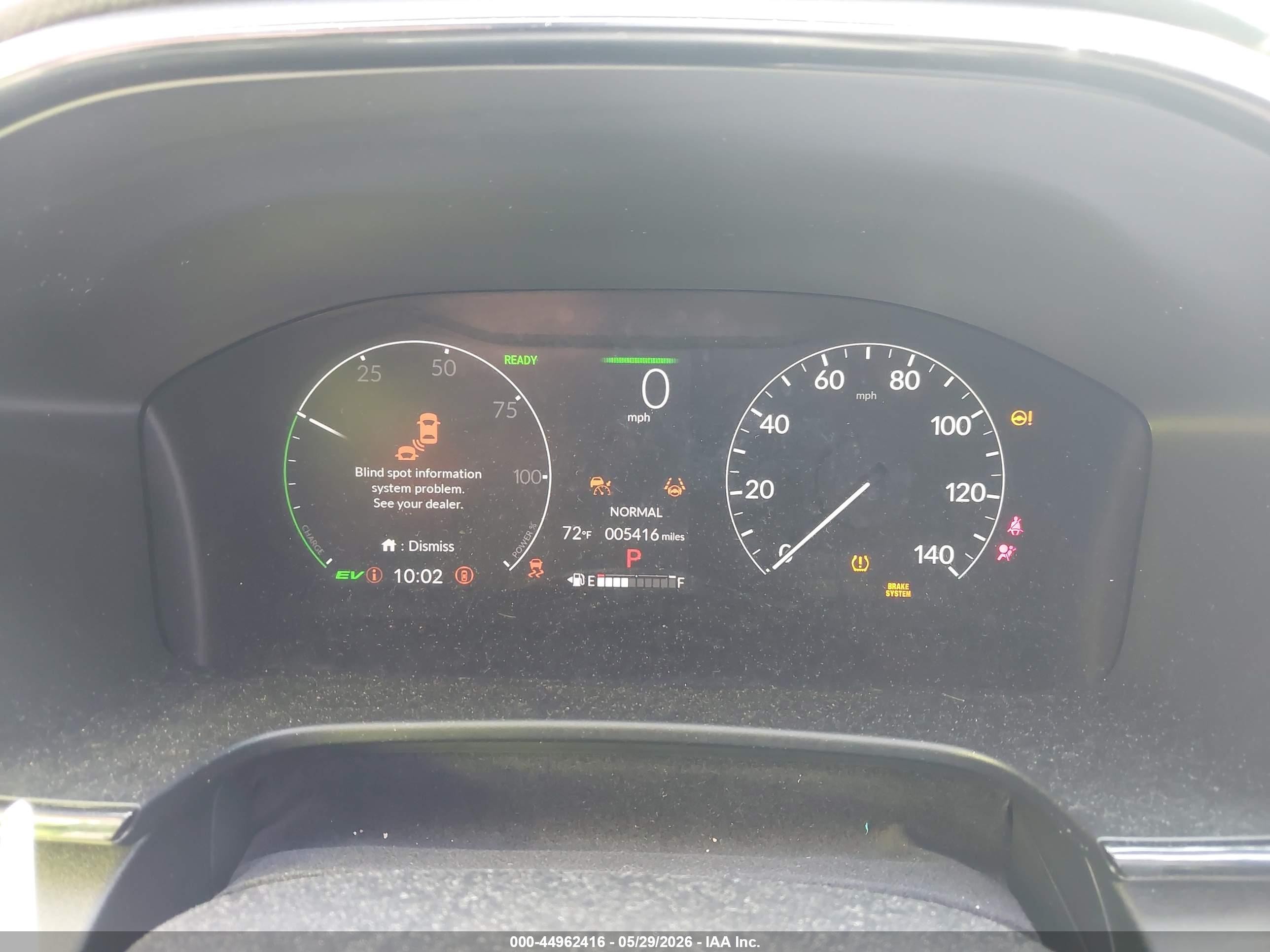 2025 Honda Cr-v Hybrid Sport-l Blue vin: 7FARS6H88SE037353
