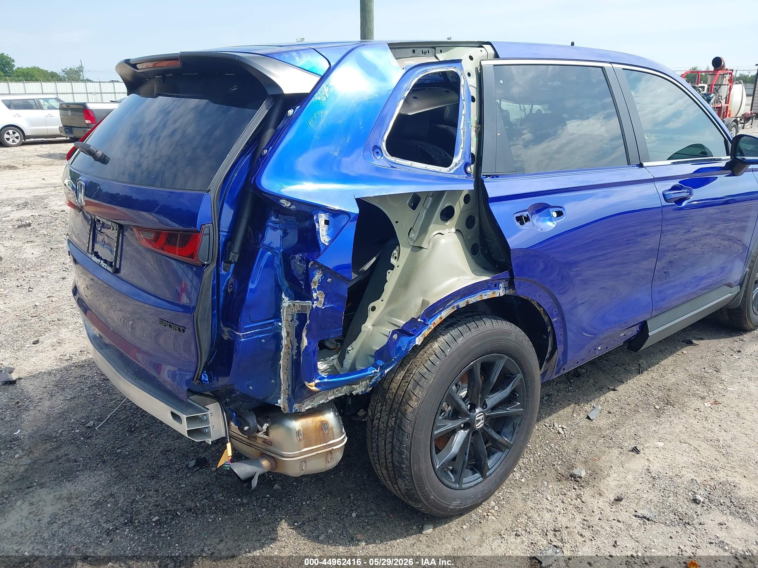 2025 Honda Cr-v Hybrid Sport-l Blue vin: 7FARS6H88SE037353