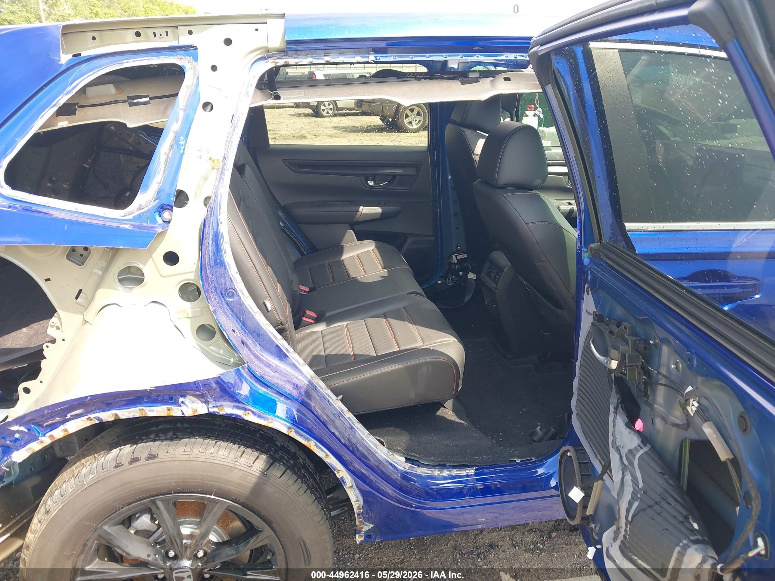 2025 Honda Cr-v Hybrid Sport-l Blue vin: 7FARS6H88SE037353