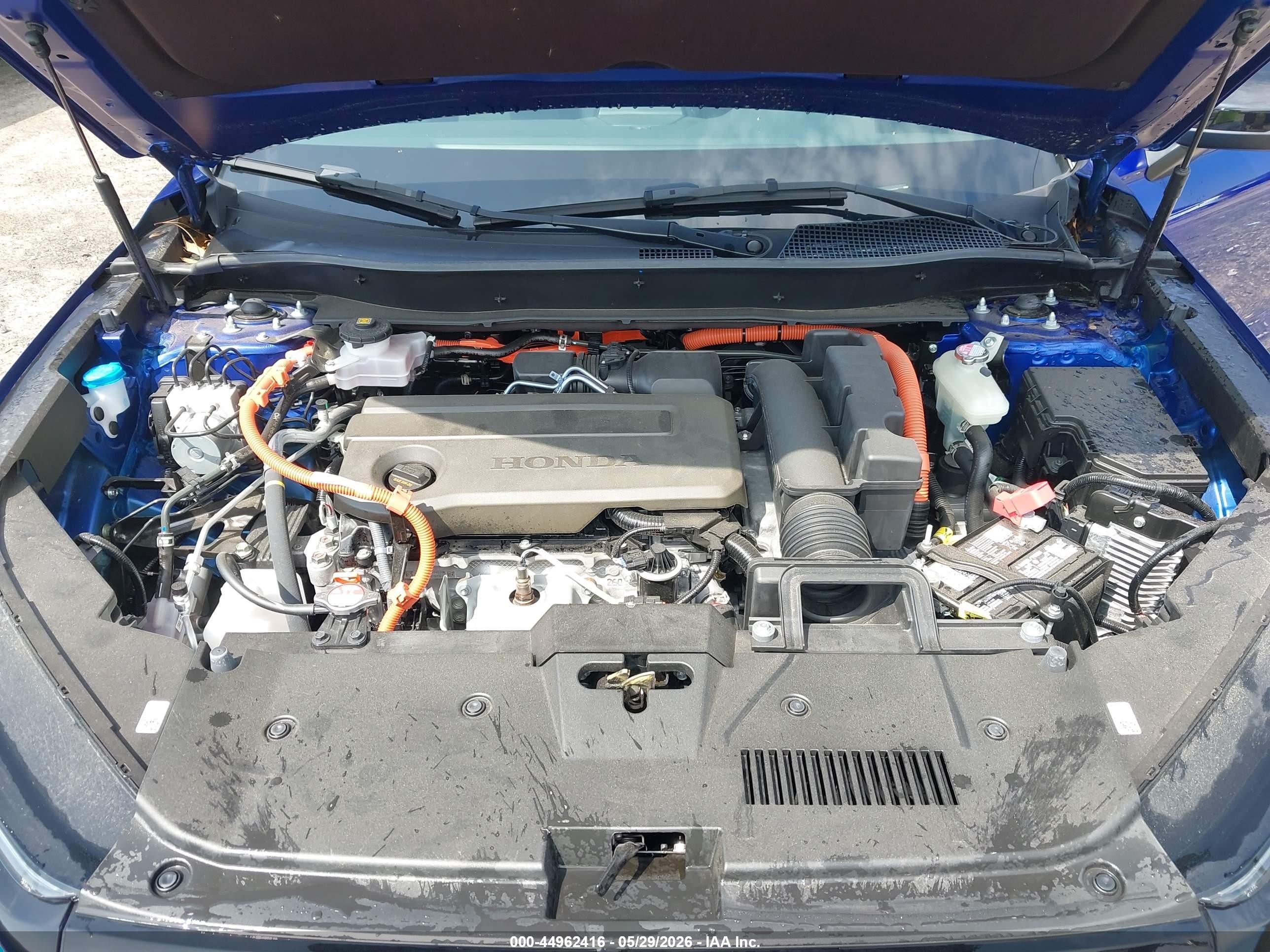 2025 Honda Cr-v Hybrid Sport-l Blue vin: 7FARS6H88SE037353