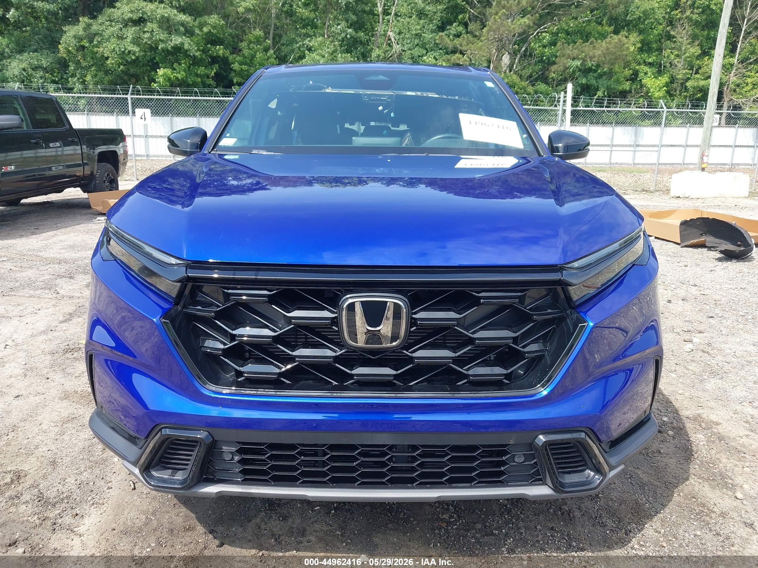 2025 Honda Cr-v Hybrid Sport-l Blue vin: 7FARS6H88SE037353