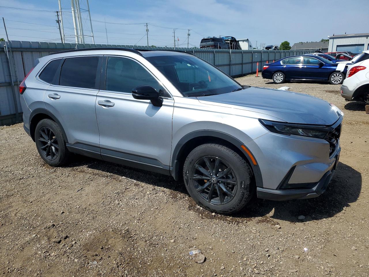 2024 Honda Cr-v Sport-l Silver vin: 7FARS6H89RE051031