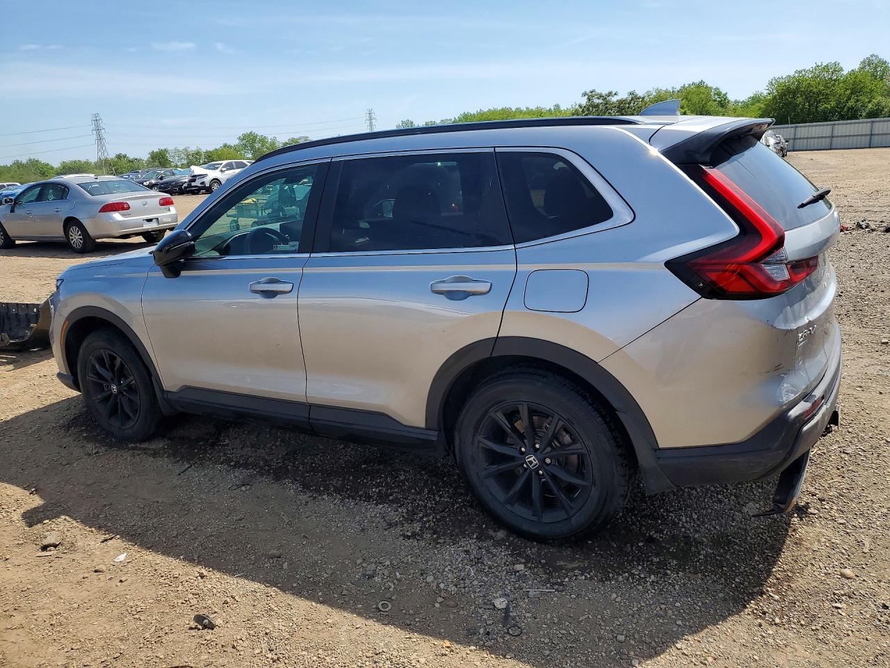 2024 Honda Cr-v Sport-l Silver vin: 7FARS6H89RE051031