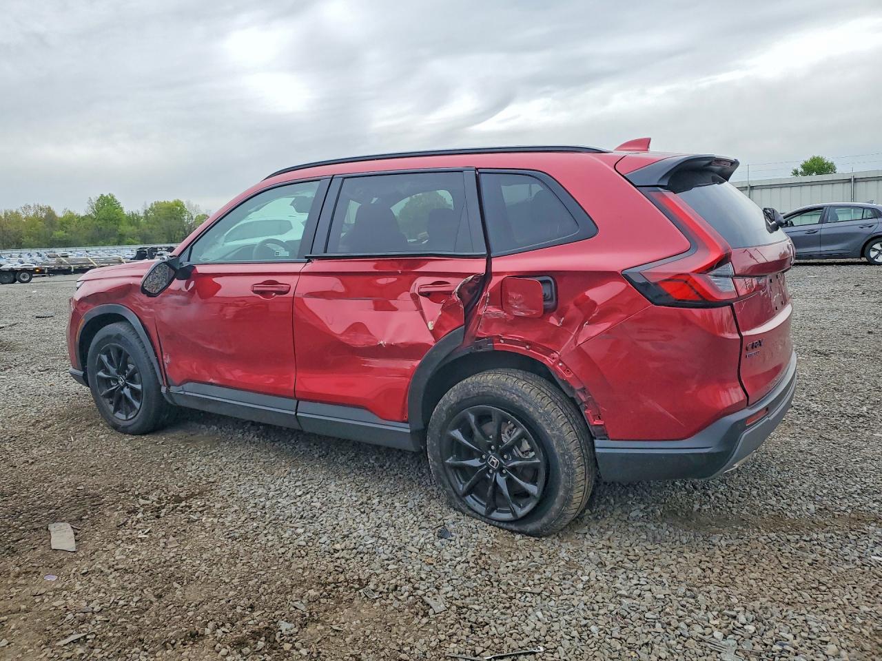 2026 Honda Cr-v Sport-l Red vin: 7FARS6H89TE036522