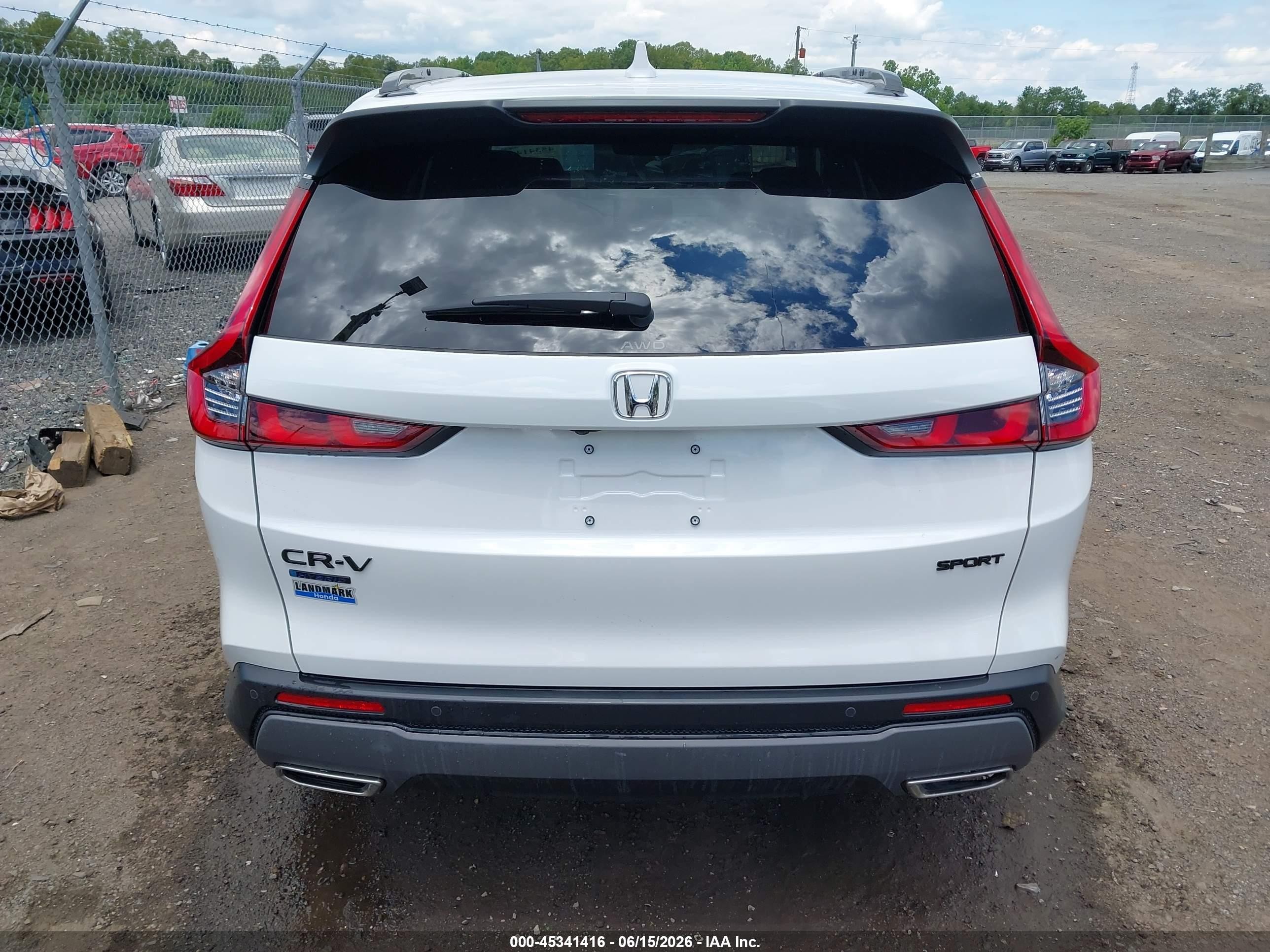 2026 Honda Cr-v Hybrid Awd Sport-l White vin: 7FARS6H89TE079189