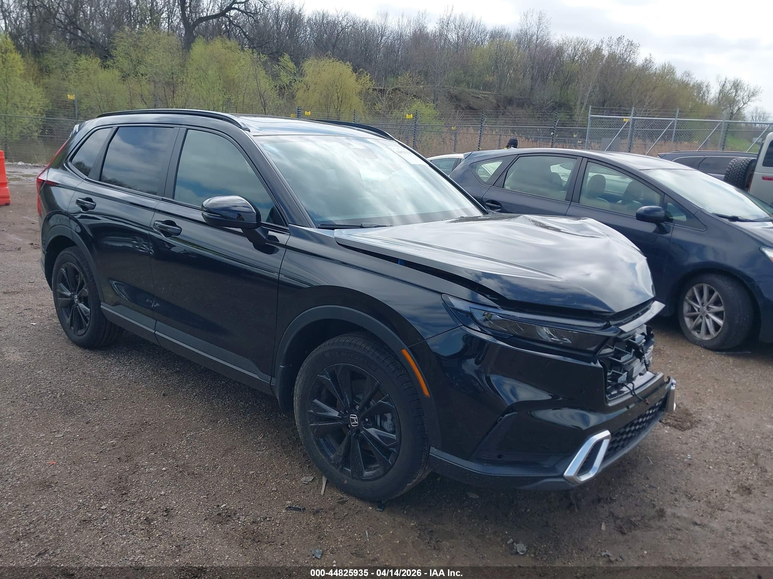 2026 Honda Cr-v Hybrid Awd Sport Touring Black vin: 7FARS6H91TE056126
