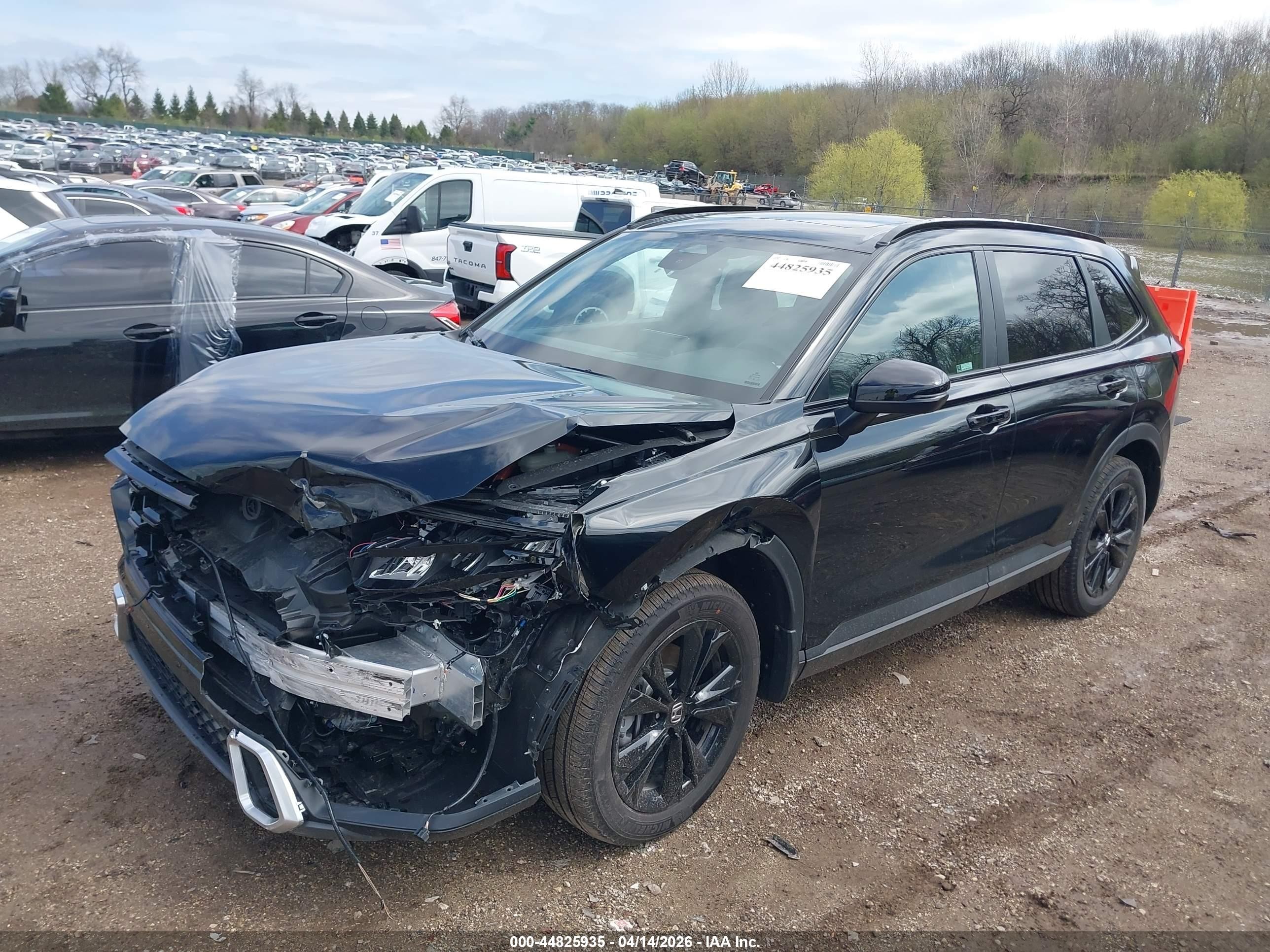 2026 Honda Cr-v Hybrid Awd Sport Touring Black vin: 7FARS6H91TE056126