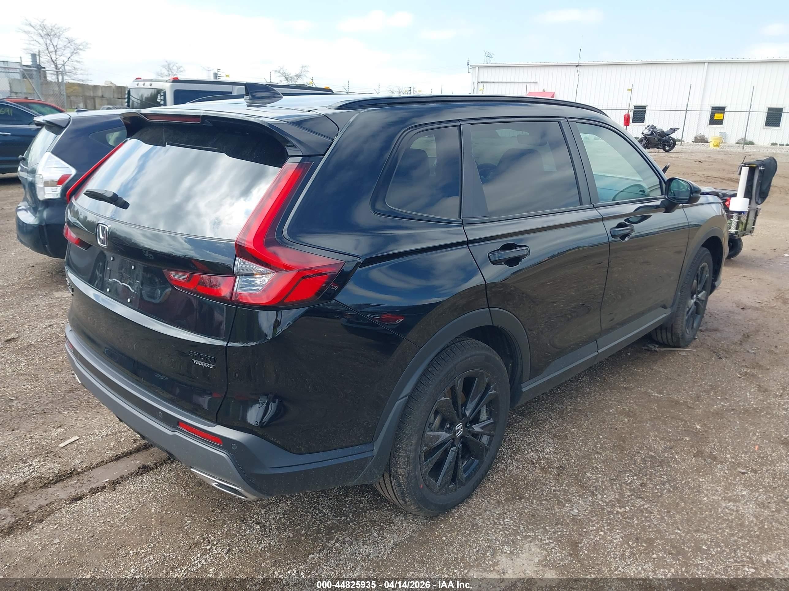 2026 Honda Cr-v Hybrid Awd Sport Touring Black vin: 7FARS6H91TE056126