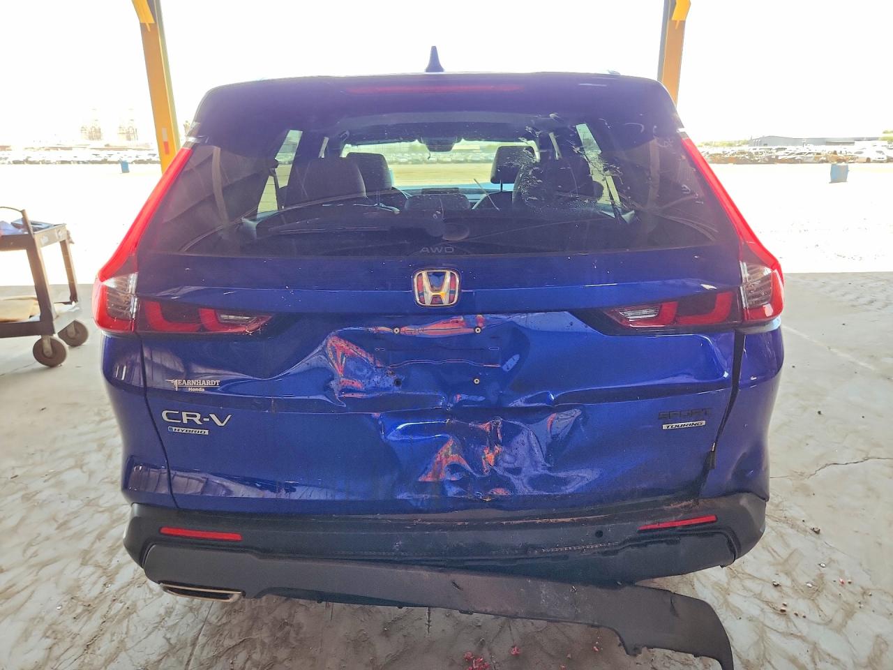 2025 Honda Cr-v Sport Touring Blue vin: 7FARS6H92SE033341